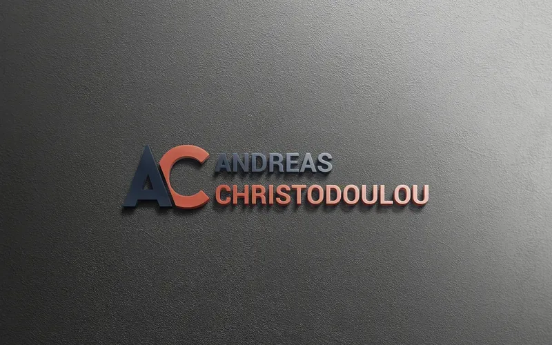 Andreas Christodoulou (aka "andreascy") 3D Logo Mockup