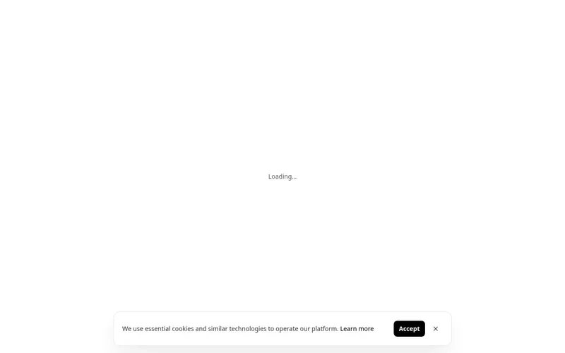 Screenshot of the Floorable homepage